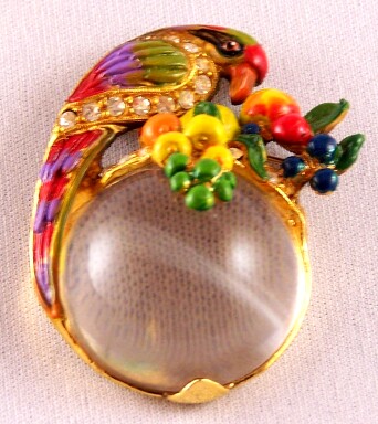 RPO1 cornucopia bird jelly belly pin