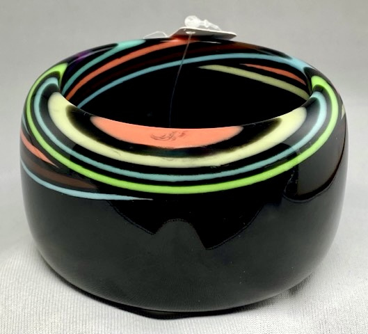 SO112 Sobral wide black Optic resin bangle