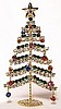 CHR24 unsigned standing xmas tree pin