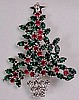 CHR3 Eisenberg Ice holly xmas tree pin