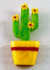Foltz 20 bakelite cactus pin