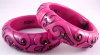 PO57 PONO hinged violet bangle