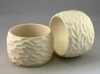 PO7 PONO wide hand carved ivory resin bangles