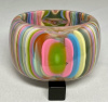 SO114 wide Sobral cat's eye resin bangle