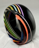 SO124 Sobral Optic black resin bangle